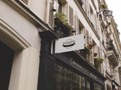 Bakers & Company storefront in Paris street